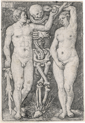 Lot 5661, Auction  123, Beham, Sebald, Adam und Eva