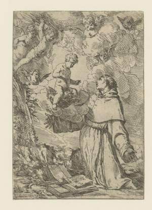 Lot 5685, Auction  123, Carpioni, Giulio, Der hl. Antonius von Padua