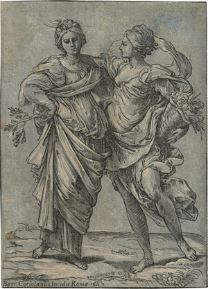 Lot 5692, Auction  123, Coriolano, Bartolomeo, Die Allianz von Friede und Überfluss