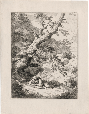 Lot 5700, Auction  123, Dietrich, Christian Wilhelm Ernst, Ca. 17 Landschaften des Künstlers