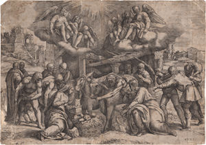 Lot 5730, Auction  123, Franco, Giovanni Battista, Die Anbetung der Hirten