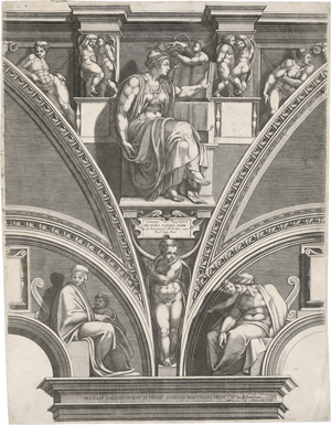 Lot 5739, Auction  123, Ghisi, Giorgio, Propheten und Sibyllen 