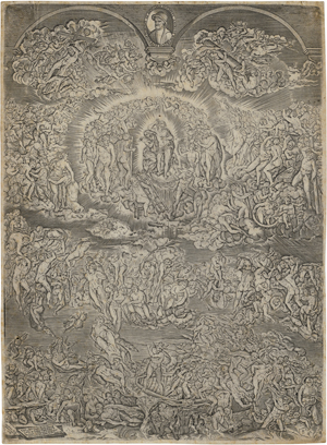 Lot 5771, Auction  123, Greuter, Matthäus - zugeschrieben, Das jüngeste Gericht