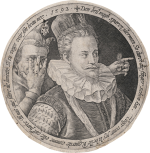 Lot 5822, Auction  123, Passe d. Ä., Crispijn de, Gentleman - Allegorie auf das Sehen