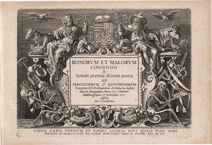 Lot 5866, Auction  123, Sadeler I, Johannes, Bonorum et Malorum