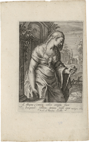 Lot 5869, Auction  123, Saenredam, Jan, Sechs Frauen des Alten Testaments