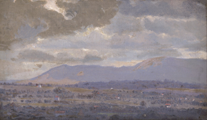 Lot 6073, Auction  123, Læssøe, Thorald, Wolken über der Campagna