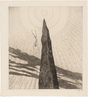 Lot 6392, Auction  123, Uhl, Joseph, Der Sturz