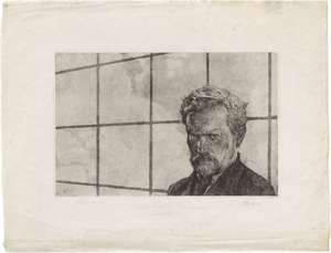 Lot 6393, Auction  123, Staeger, Ferdinand, Michael Kramer (Selbstbildnis des Künstlers)