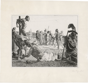 Lot 6398, Auction  123, Greiner, Otto, Golgatha