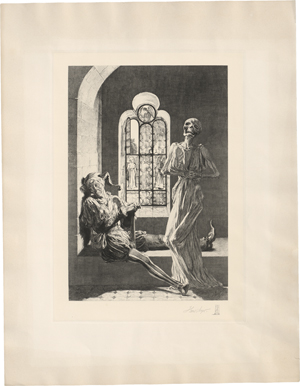Lot 6404, Auction  123, Meyer, Hans, "Ein Totentanz": Narr; Papst; Geizhals