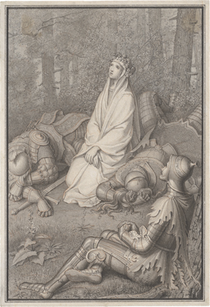 Lot 6642, Auction  123, Schnorr von Carolsfeld, Ludwig Ferdinand, Die germanische Seherin Ganna