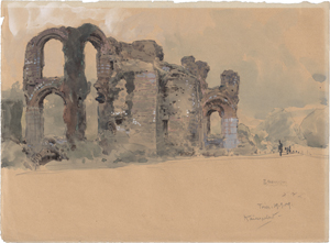 Lot 6677, Auction  123, Compton, Edward Harrison, "Kaiserpalast" in Trier