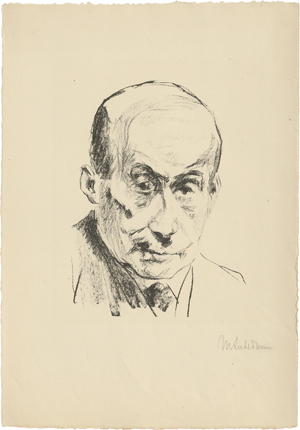 Lot 7065, Auction  123, Liebermann, Max, Selbstbildnis