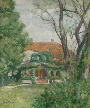 Lot 7070, Auction  123, Mosson, George, Landhaus im Sommer