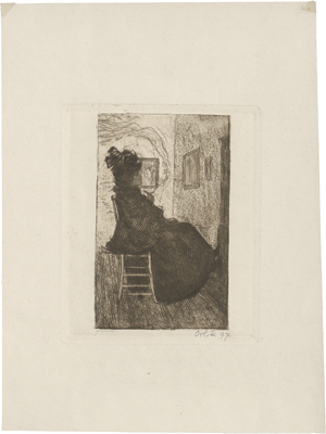 Lot 7079, Auction  123, Orlik, Emil, Im Atelier