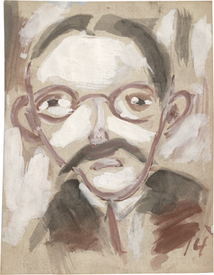 Lot 7262, Auction  123, Holmead, Männerkopf