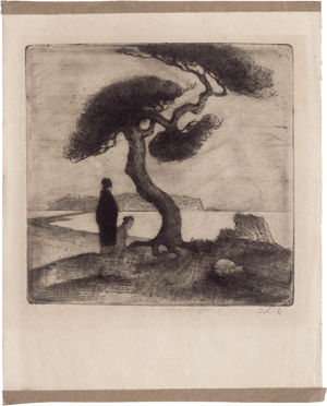 Lot 8017, Auction  123, Orlik, Emil, Am Biwa-See, Japan