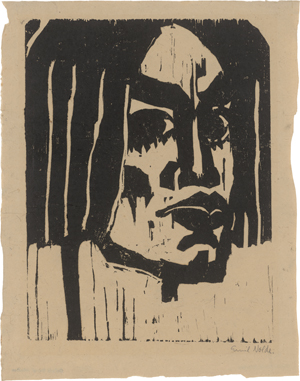 Lot 8032, Auction  123, Nolde, Emil, Frauenkopf III