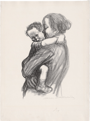 Lot 8035, Auction  123, Kollwitz, Käthe, Mutter mit Jungen