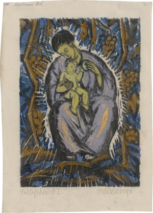 Lot 8045, Auction  123, Lange, Otto, Madonna Kl.