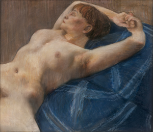 Lot 8111, Auction  123, Jaeckel, Willy, Ausgestreckt liegender Akt