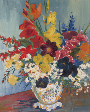 Lot 8121, Auction  123, Heckendorf, Franz, Blumenstilleben