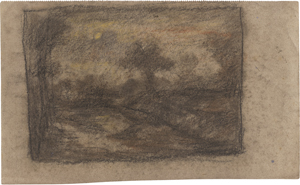 Lot 8122, Auction  123, Modersohn, Otto, Mondnacht über der Heide