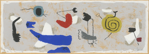Lot 8168, Auction  123, Baumeister, Willi, Schwebend - Fries mit gelber Spirale