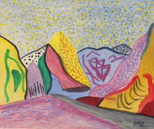 Lot 8177, Auction  123, Gilles, Werner, Südliche Landschaft