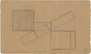 Lot 8344, Auction  123, Bauer, Rudolf, Gefängniszeichnung