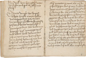Lot 883, Auction  124, Alles des myniclichen gepettes, Spätmittelalterliches Gebetbuch. Deutsche Handschrift auf Papier