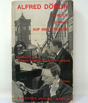 Lot 3112, Auction  124, Döblin, Alfred, Alfred Döblin - Im Buch, zu Haus, Auf der Straße