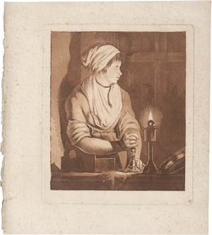 Lot 5258, Auction  124, Brussel, Hermanus van, Das Mädchen mit dem Kerzenständer