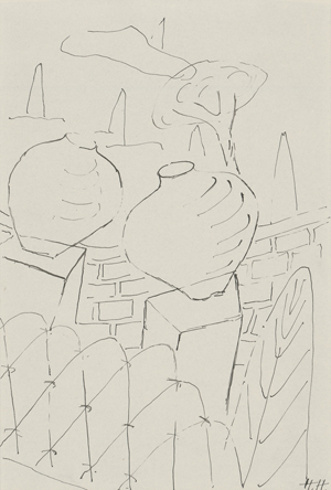 Lot 7053, Auction  124, Höch, Hannah, Italienische Landschaft