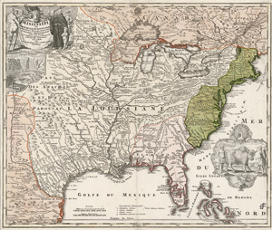 Lot 49, Auction  125, Homann, Johann Baptist, Amplissimae Regionis Mississipi. Nürnberg um 1720