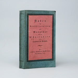 Lot 191, Auction  125, Schreiber, Aloys, Handbuch für Reisende nach Baden. Heidelberg, Engelmann, 1823. – Erste Ausgabe