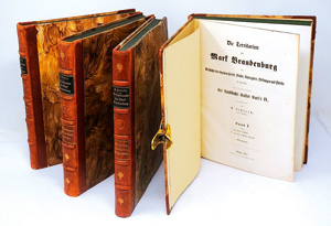 Lot 216, Auction  125, Fidicin, Ernst, Die Territorien der Mark Brandenburg. Berlin, J. Guttentag bzw. Selbstverlag, 1857-1864. - Erste Ausgabe