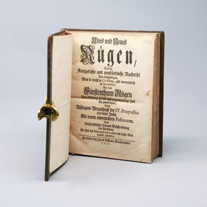 Lot 257, Auction  125, Wackenroder, Ernst Heinrich, Altes und Neues Rügen. Greifswald, Löffler, 1730