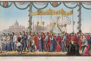 Lot 858, Auction  125, Busuttil, Salvatore, Origine e istituzione della processione del Corpus Domini. Rom, D. Minelli, um 1838