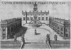 Lot 873, Auction  125, Ferrerio, Pietro und Falda, Giovanni Battista, Palazzi di Roma. Rom, Giovanni J.Rossi, um 1655. - Frühe Ausgabe ohne Nummerierung der Platten