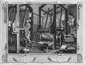 Lot 882, Auction  125, Hogarth, William - nach, Sammelband mit ca. 94 Kupferstichen. London, G. G. und J. Robinson, 1796-1803