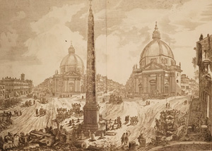 Lot 898, Auction  125, Piranesi, Giovanni Battista, Konvolut von 7 Veduten über Rom. Radierungen. London um 1760-1860
