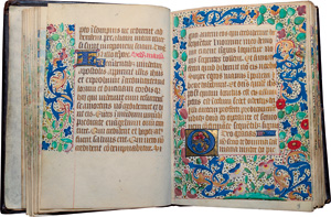 Lot 1017, Auction  125, Horae BMV, Französisches Stundenbuch in lateinischer Handschrift auf Pergament. Bretagne um 1440