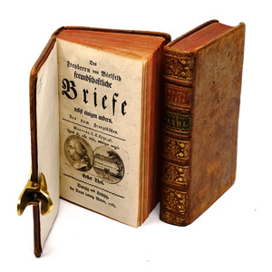 Lot 1510, Auction  125, Bielfeld, Jakob Friedrich, Freundschaftliche Briefe. Danzig und Leipzig, Daniel L. Wedel, 1765. - Erste deutsche Ausgabe der Briefesammlung von Jakob Friedrich Bielfeld