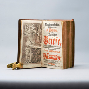 Lot 1622, Auction  125, Hunold, Christian Friedrich, Die allerneueste Art, höflich und galant zu schreiben. Hamburg, Christian W. Brandt, 1735