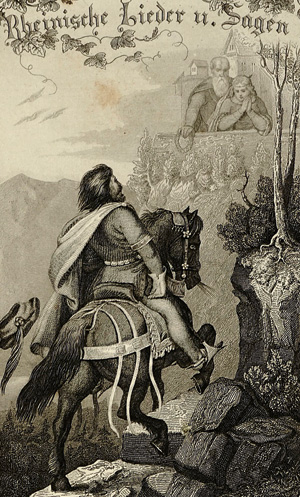 Lot 1730, Auction  125, Stolterfoth, Adelheid von, Rheinische Lieder und Sagen. Frankfurt, J. D. Sauerländer, 1859. - Widmungsexemplar