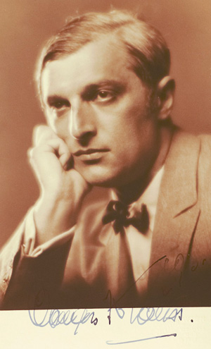 Lot 2160, Auction  125, Krauss, Clemens, Signierte Porträt-Postkarte. 1930