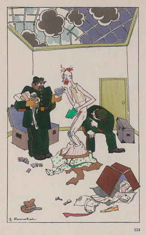 Lot 3066, Auction  125, Declaration des droits und Kieffer, René - Illustr., de l'homme et du citoyen (Vorzugsausgabe, 50 Ex.)