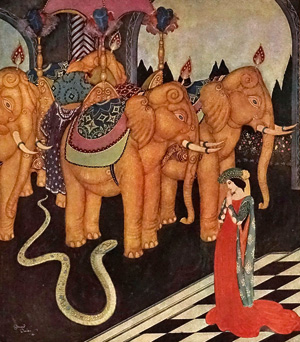 Lot 3079, Auction  125, Dulac, Edmond und Contes et légendes, des nations alliées. Paris, H. Piazza, 1917. - Signiert